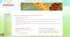 Desktop Screenshot of lenticularimageprinting.com